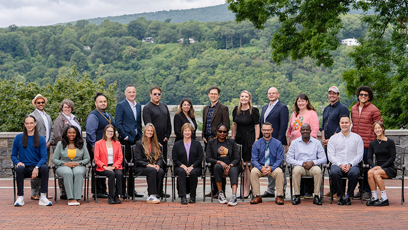 Image of new faculty group.