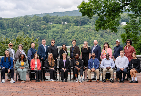 Image of new faculty group.