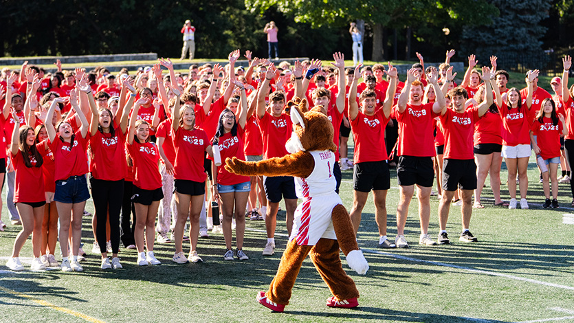 Move-In Day at Marist University. 
