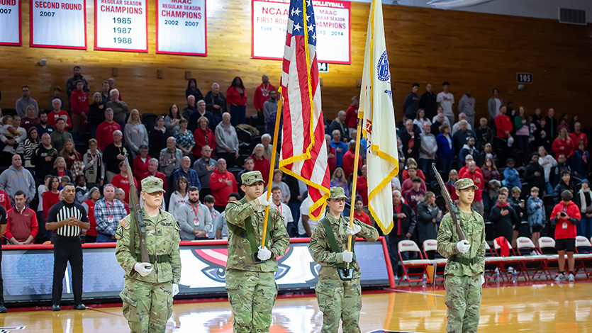 Image of 2024 Veterans Appreciation Basketball Game.