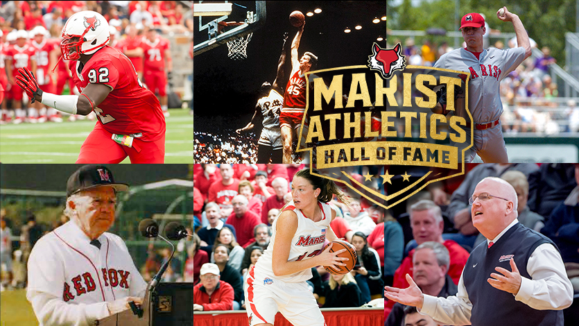Collage image of Hall of Fame inductees with