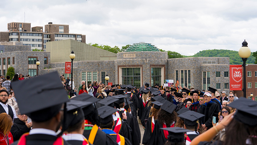 2025 Undergraduate Commencement. Photo by Carlo de Jesus/Marist University.