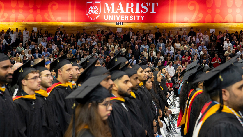 Image 2025 Graduate Commencement Ceremony. Photo by Carlo de Jesus/Marist University.