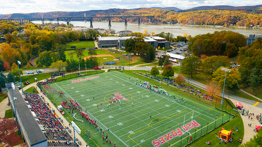 Image of Marist football field.