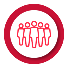 Image of an icon of a group of individuals.