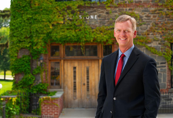 Image of Marist President Kevin Weinman.