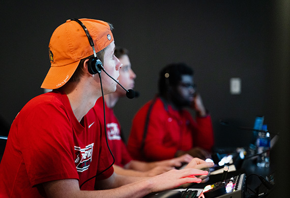 Marist ESPN students working