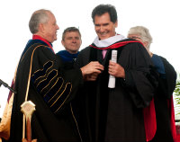 Image of Dennis Murray at graduation.