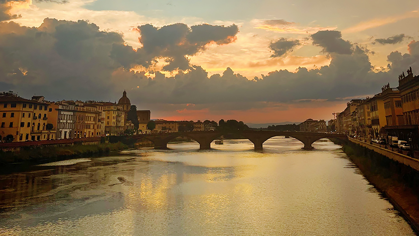 Image of Arno River.