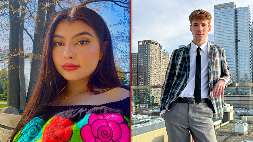 image of Melissa Aguilar (left) and Mark Bissell (right)