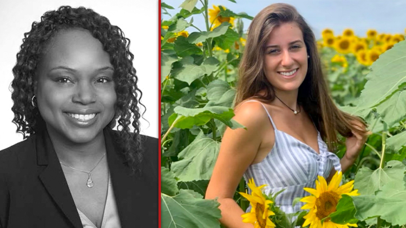 image of Shireen Scott (left) and Stella Capparelli (right)