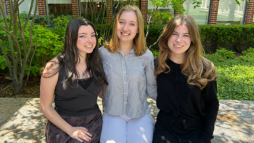 Image of Cira, Lauretta, and Lauren.