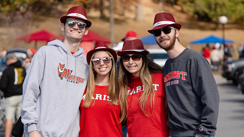 Image of Homecoming weekend at Marist University. 
