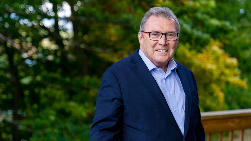 Image of Brother Seán Sammon in 2020. Photo by Carlo de Jesus/Marist University.