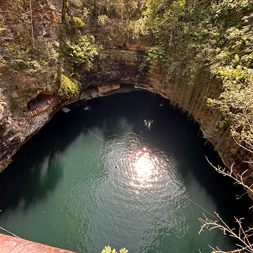 Image of travel course location.