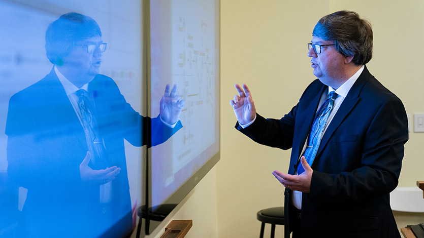 Dr. Casimer DeCusatis, Assistant Professor of Information Technology and Systems