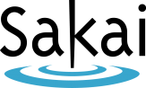 An image of the Sakai logo