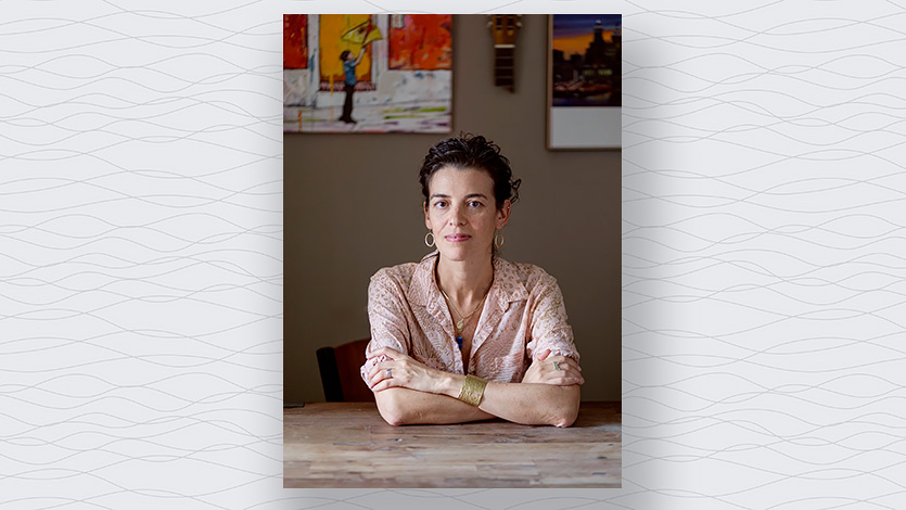 Image of Pulitzer Prize–winning playwright Quiara Alegría Hudes.