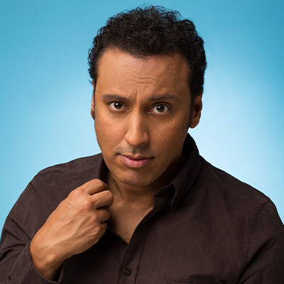 Marist University Image: Actor, comedian, and author Aasif Mandvi will speak Jan. 28 in Fusco Recital Hall.
