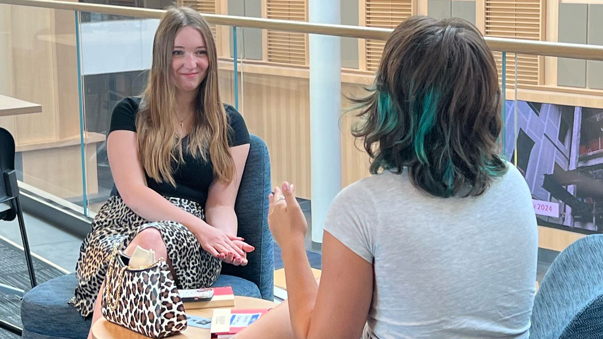 Image of Marist University students engaged in a Narrative 4 conversation.